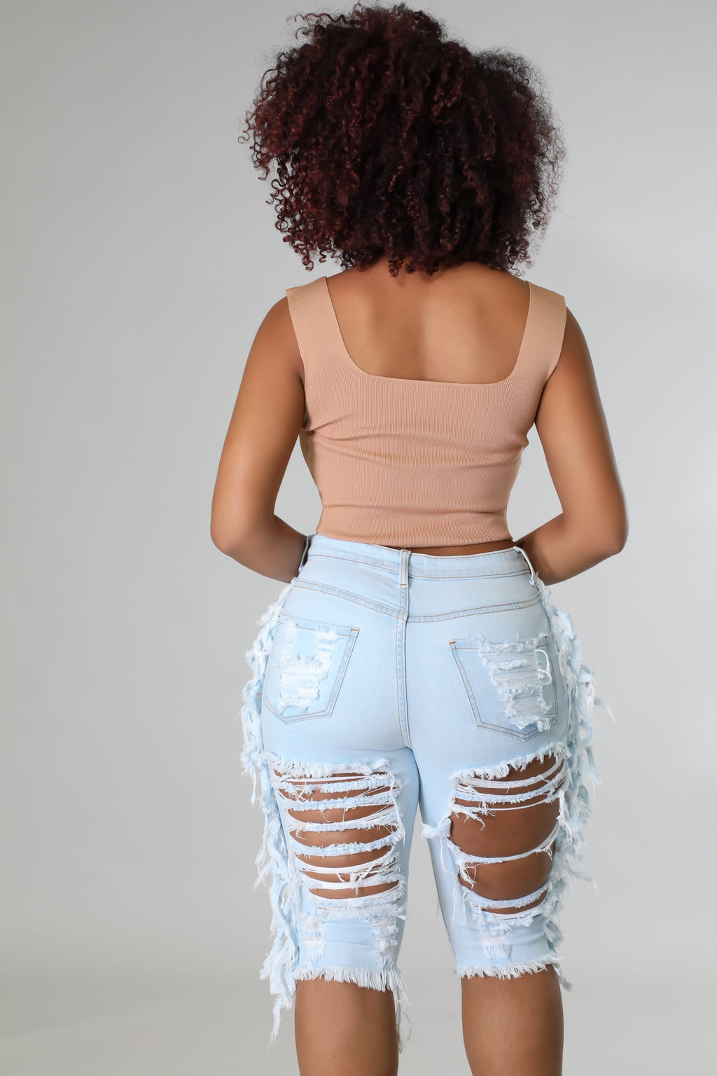 Distressed Baby Shorts