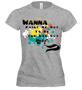 Paint Me Out Graphic Tee - Black Empowerment Apparel, Black Power Apparel, Black Culture Apparel, Black History Apparel, ServeNSlayTees, 