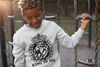 Kids King In Me Sweatshirt - Black Empowerment Apparel, Black Power Apparel, Black Culture Apparel, Black History Apparel, ServeNSlayTees, 